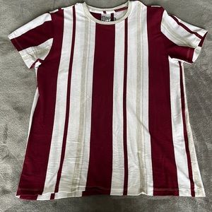 Mens Premium striped Crew neck T shirt.